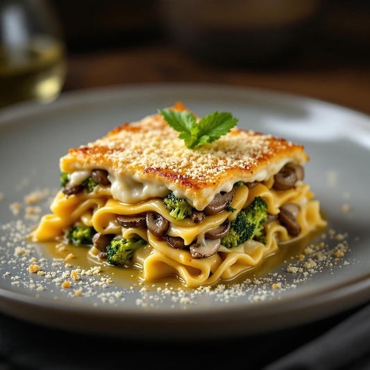 Chicken Divan Lasagna with Poultry Seasoning