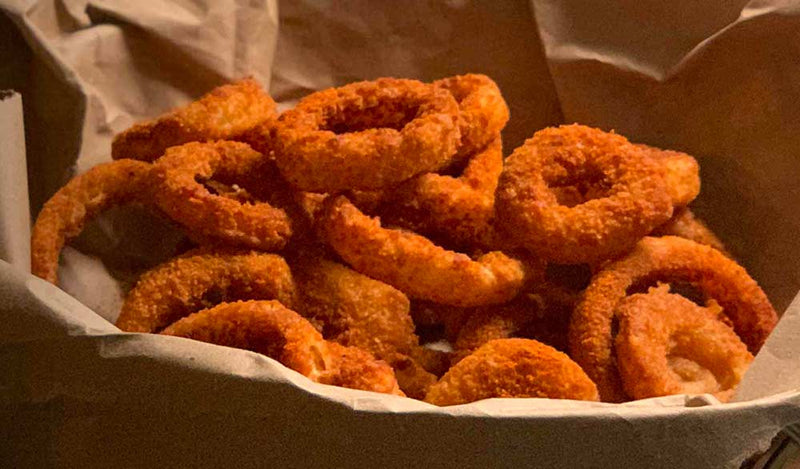 Onion Rings with Berbere Spice