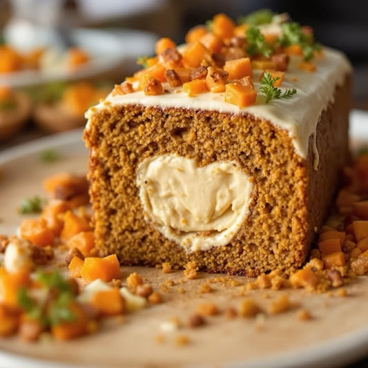 Carrot Halwa Cake