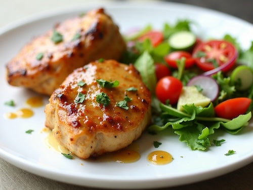 Chicken Thighs with Ginger Mustard Marinade