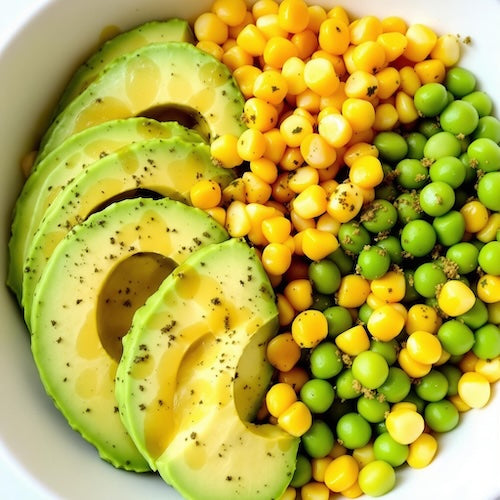 Avocado Salad with Za'atar Dressing