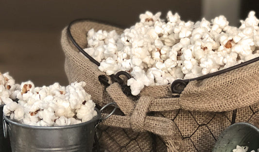 Black Truffle Popcorn .
