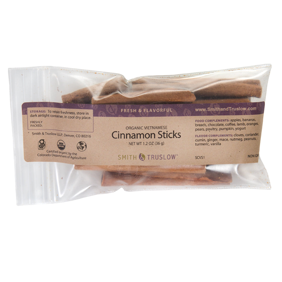Organic Cinnamon Sticks, Cassia