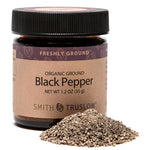 Organic Pepper, Black, Ground