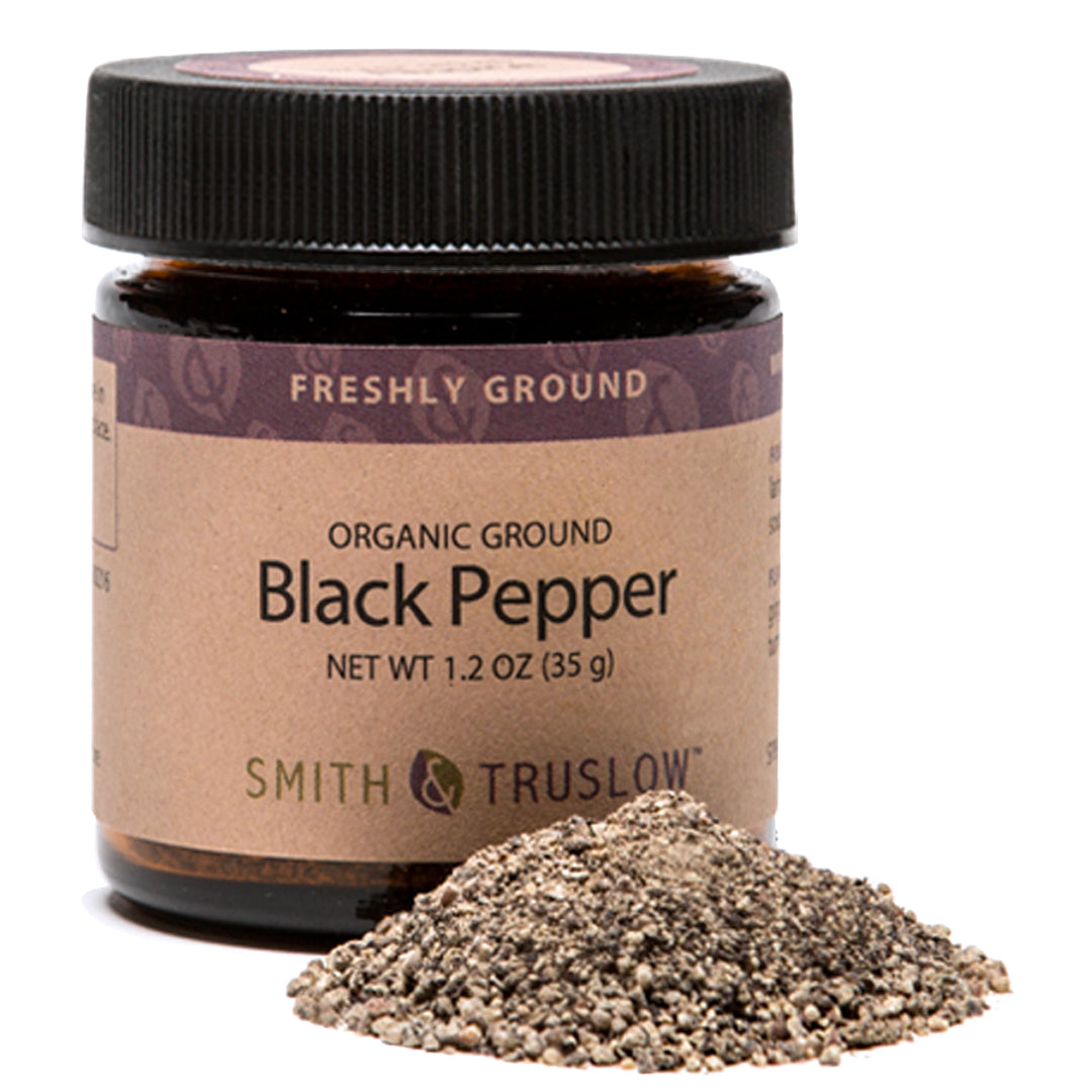 Organic Pepper, Black, Ground