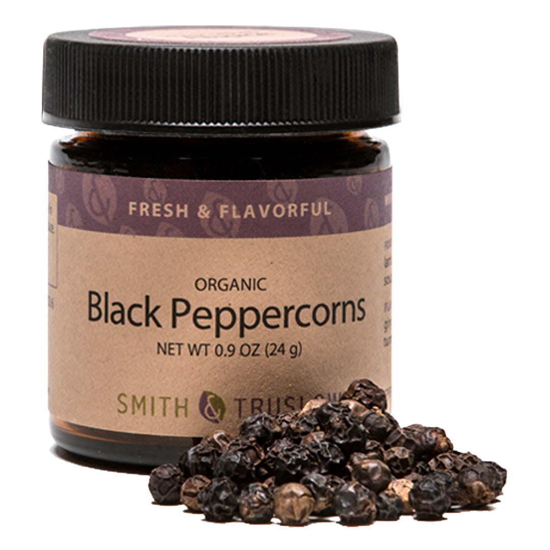 Organic Peppercorns, Black