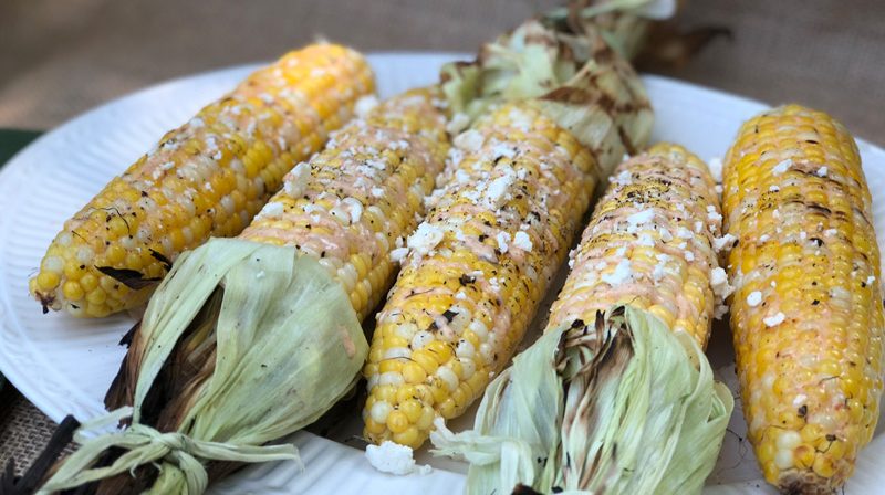 Grilled Corn with a Flavorful Twist!