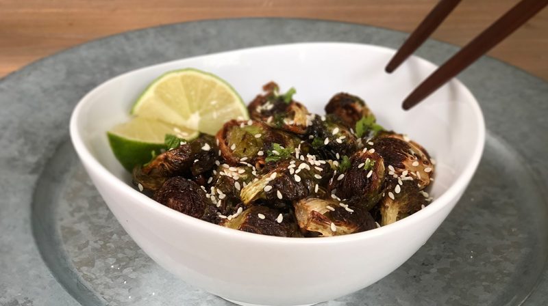 Sweet & Spicy Brussel Sprouts