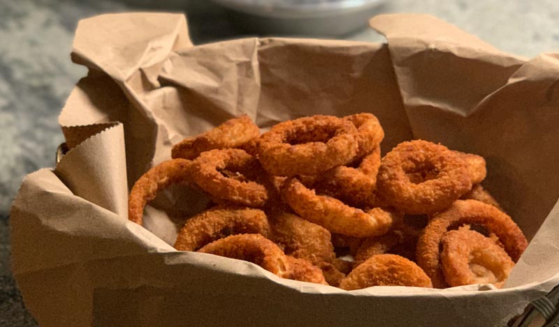 Onion Rings with Berbere SPice